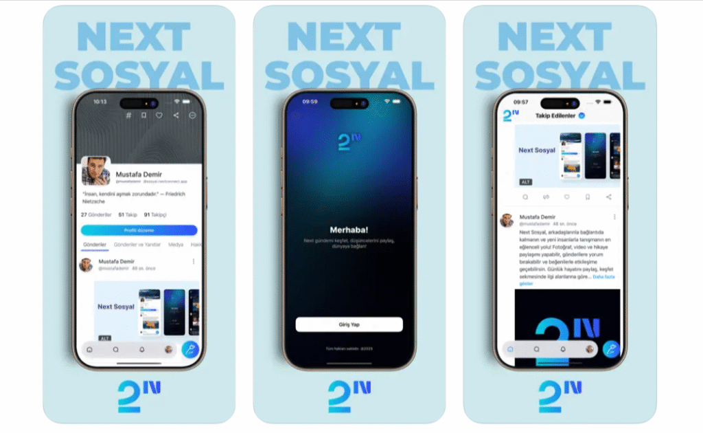 next sosyal nedir ve nasıl kullanılır